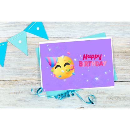 Emoji Birthday Card